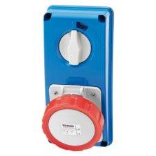 Gewiss Vert Skt Outlet Switch W/O Btm 3P+E 32A 380-440V 3H